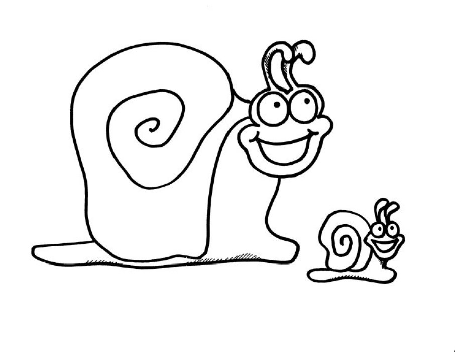 Coloring page: Snail (Animals) #6623 - Free Printable Coloring Pages