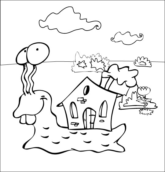 Coloring page: Snail (Animals) #6639 - Free Printable Coloring Pages