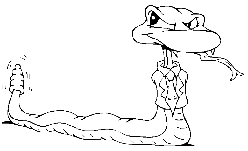 Coloring page: Snake (Animals) #14369 - Free Printable Coloring Pages