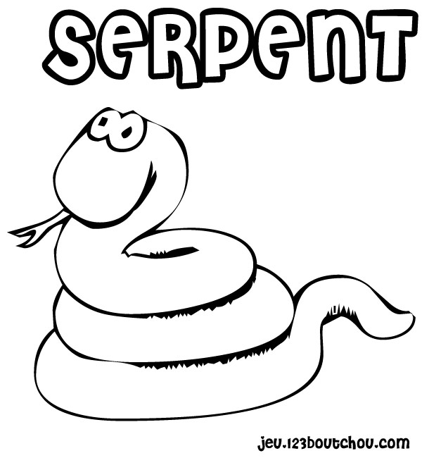 Coloring page: Snake (Animals) #14375 - Free Printable Coloring Pages