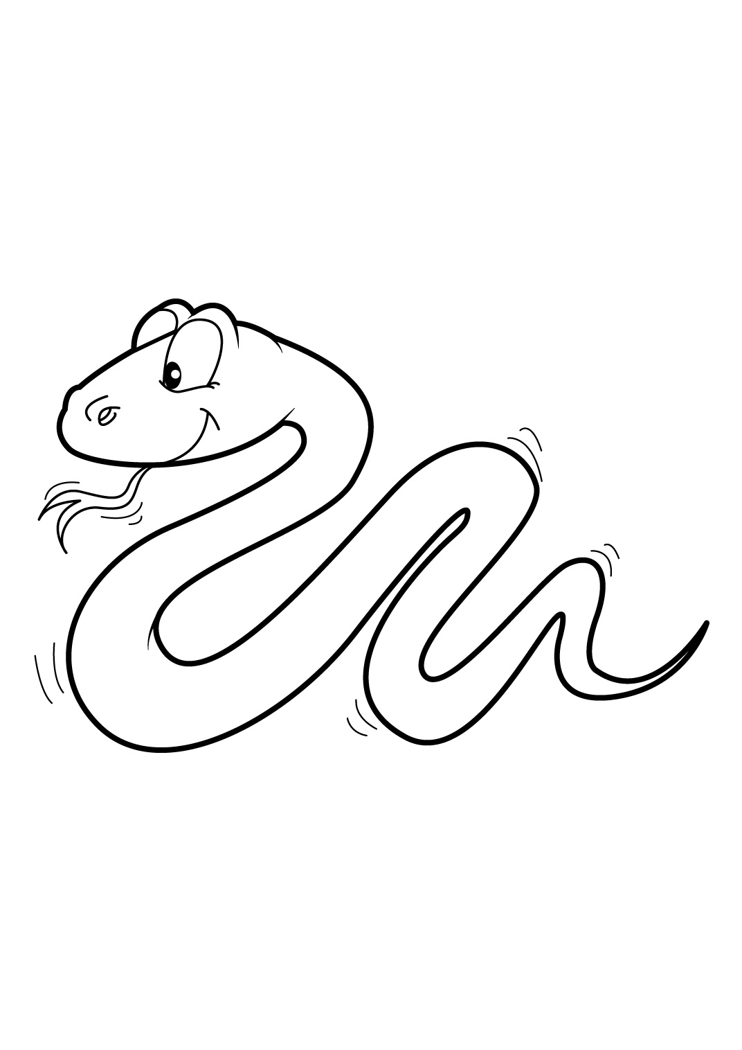 Coloring page: Snake (Animals) #14390 - Free Printable Coloring Pages