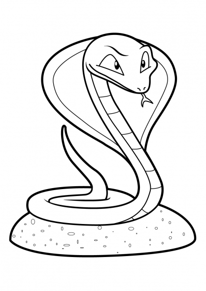 Coloring page: Snake (Animals) #14397 - Free Printable Coloring Pages