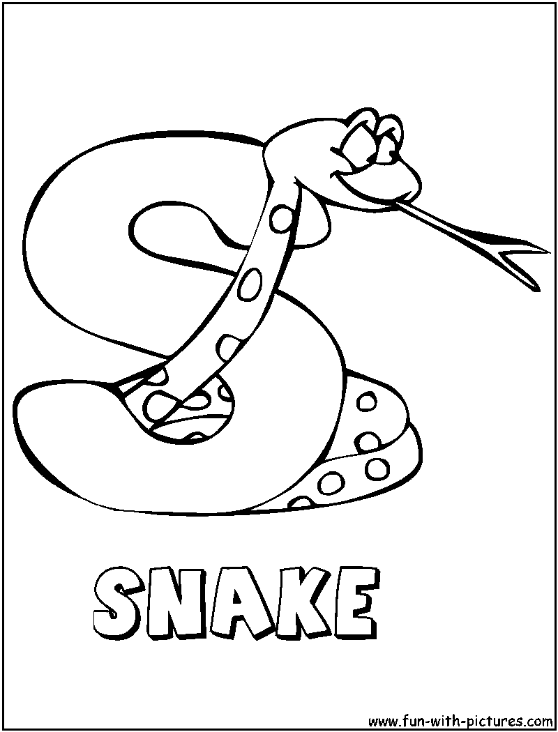Coloring page: Snake (Animals) #14441 - Free Printable Coloring Pages
