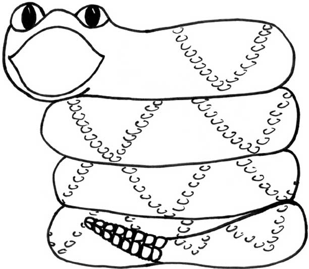 Coloring page: Snake (Animals) #14472 - Free Printable Coloring Pages