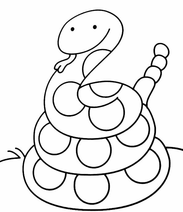 Coloring page: Snake (Animals) #14489 - Free Printable Coloring Pages