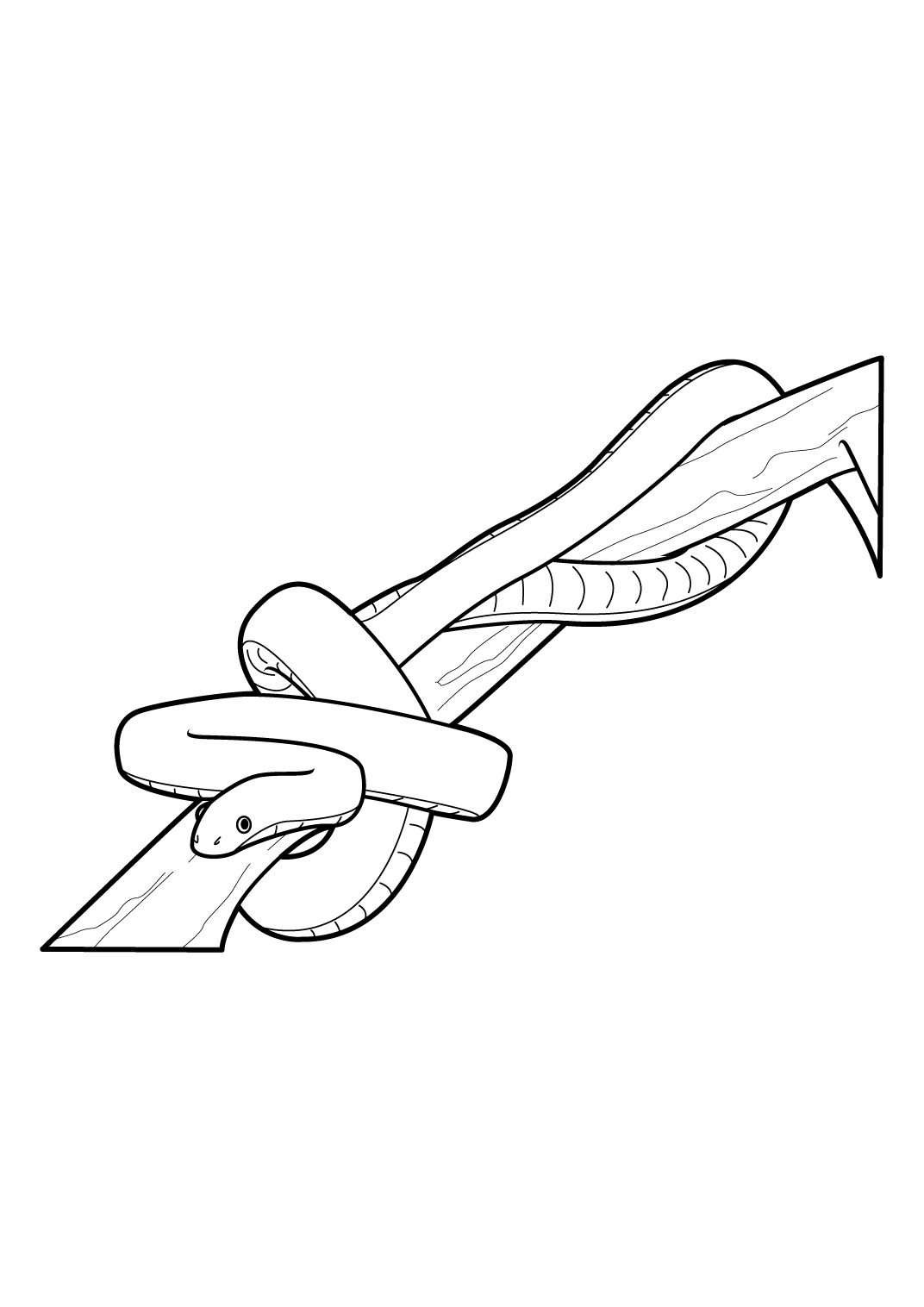 Coloring page: Snake (Animals) #14504 - Free Printable Coloring Pages