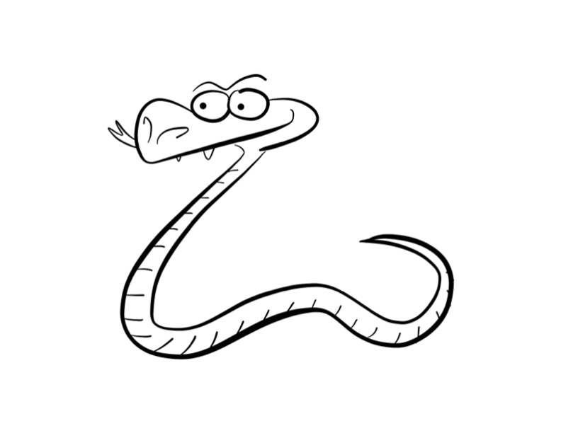 Coloring page: Snake (Animals) #14521 - Free Printable Coloring Pages