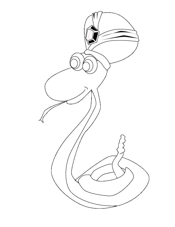Free printable Snake coloring page #175131 from Animals collection