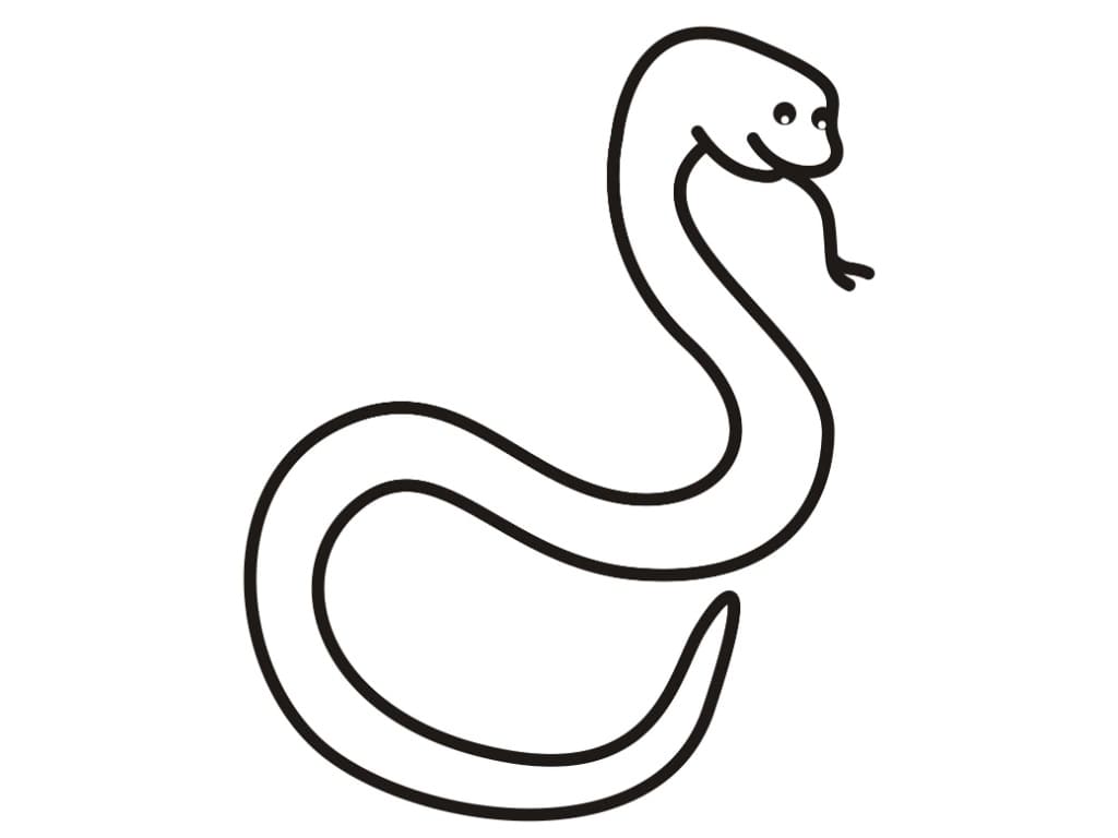 Free printable Snake coloring page #175154 from Animals collection