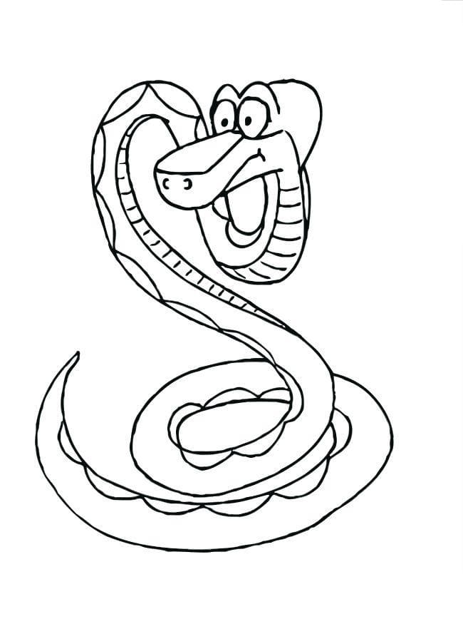 Free printable Snake coloring page #175155 from Animals collection