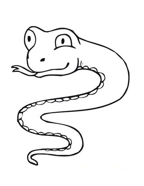 Free printable Snake coloring page #216889 from Animals collection