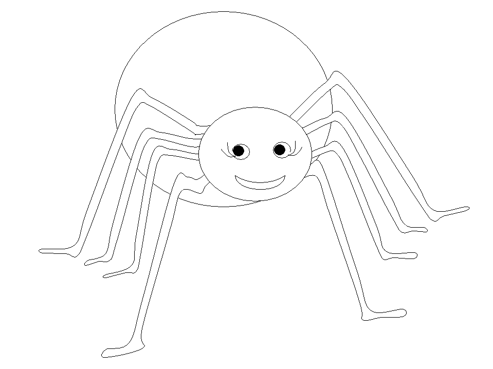 Coloring page: Spider (Animals) #581 - Free Printable Coloring Pages