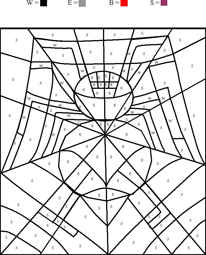 Coloring page: Spider (Animals) #658 - Free Printable Coloring Pages