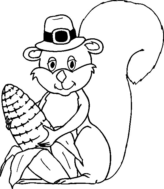 Coloring page: Squirrel (Animals) #6218 - Free Printable Coloring Pages