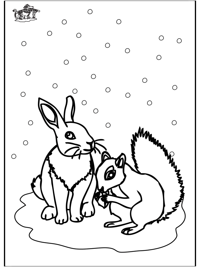 Coloring page: Squirrel (Animals) #6266 - Free Printable Coloring Pages