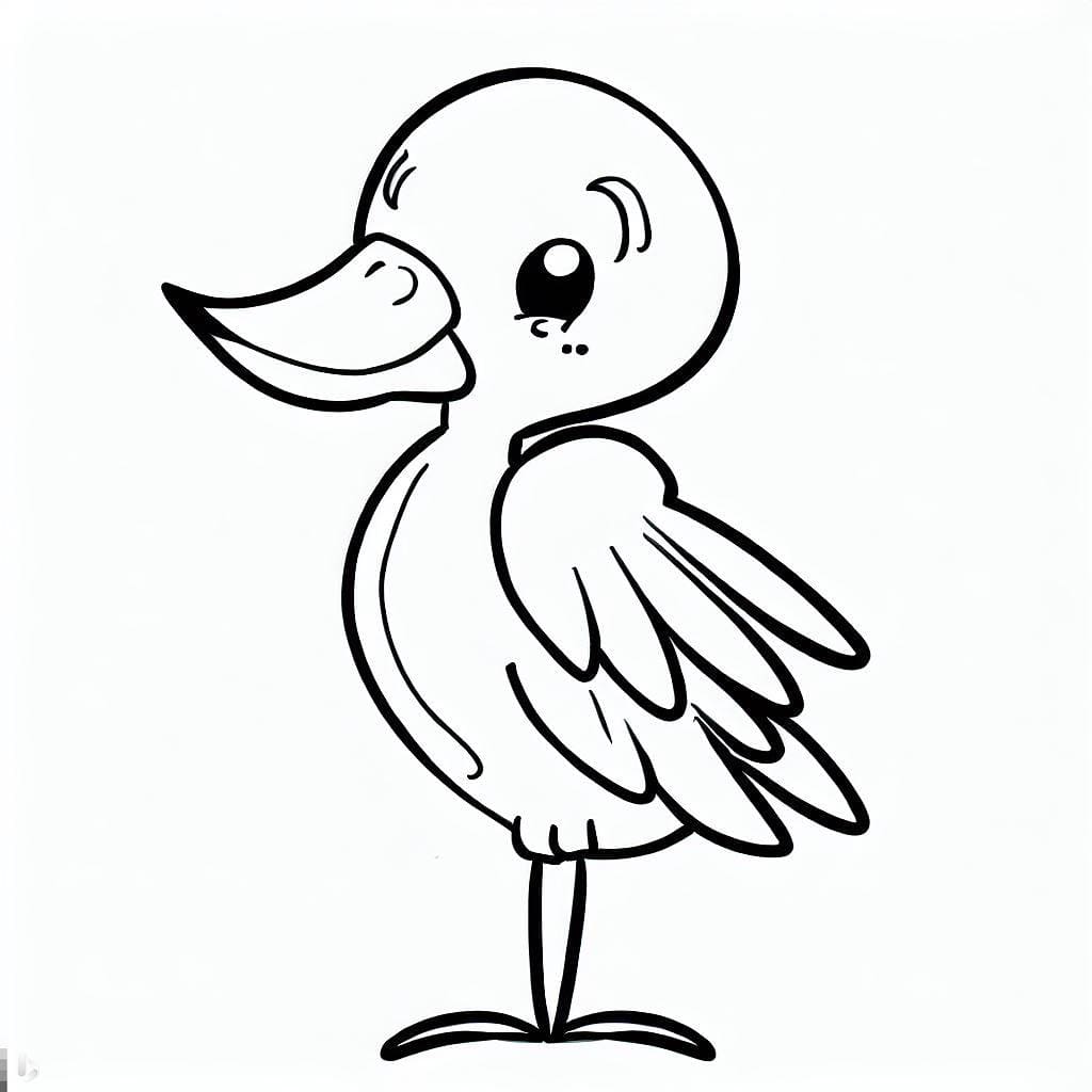Free printable Stork coloring page #185227 from Animals collection Free printable Stork coloring page #185227 from Animals collection