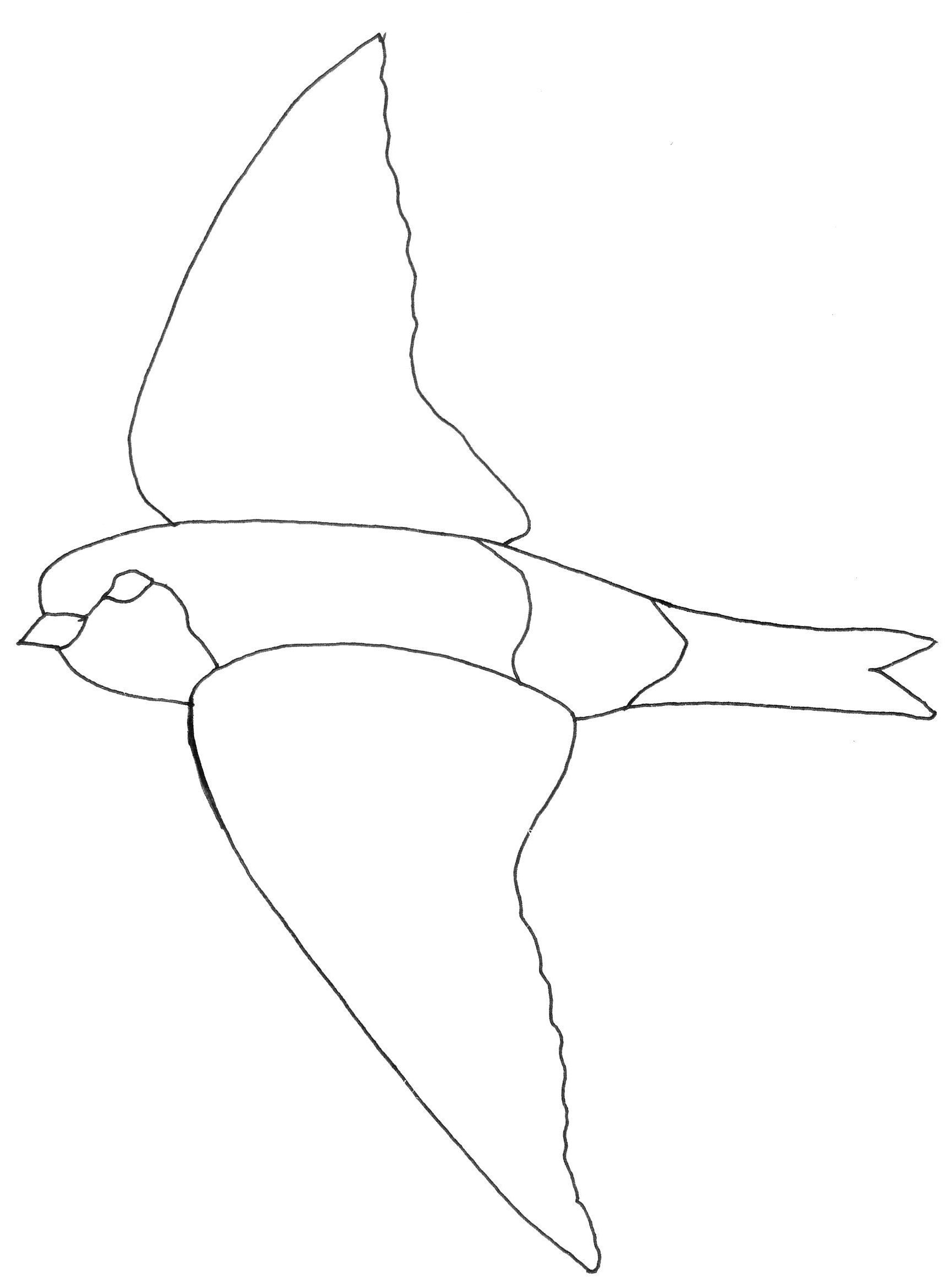 Coloring page: Swallow (Animals) #8824 - Free Printable Coloring Pages