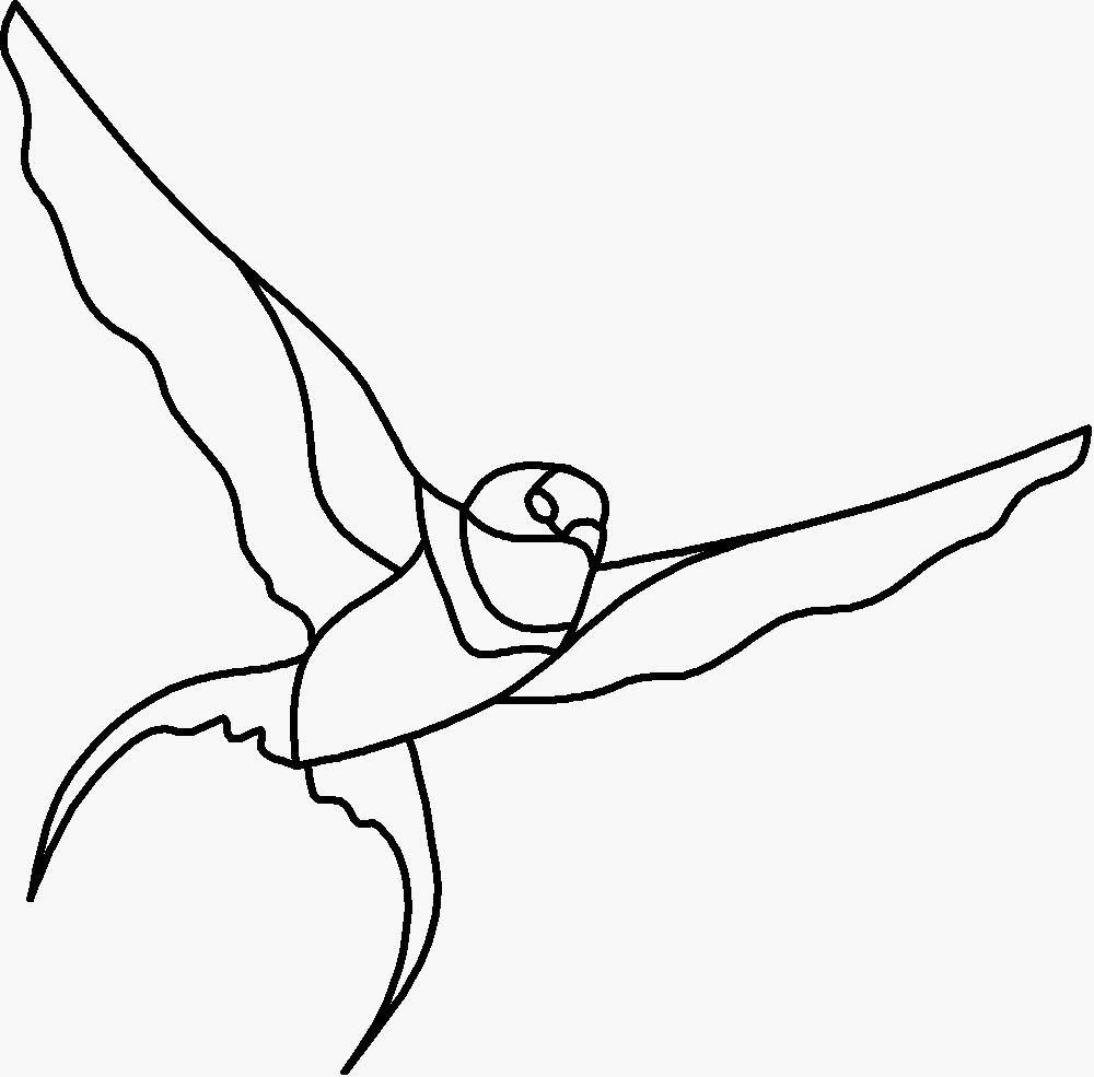 Coloring page: Swallow (Animals) #8825 - Free Printable Coloring Pages