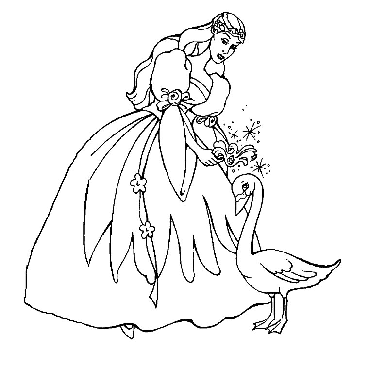 Coloring page: Swan (Animals) #4997 - Free Printable Coloring Pages