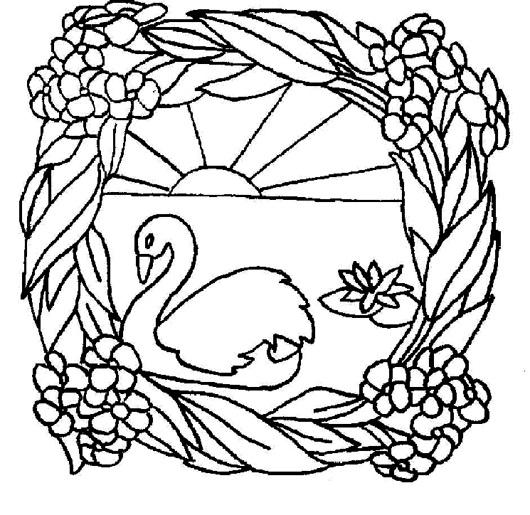 Coloring page: Swan (Animals) #5028 - Free Printable Coloring Pages