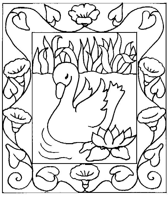 Coloring page: Swan (Animals) #5034 - Free Printable Coloring Pages