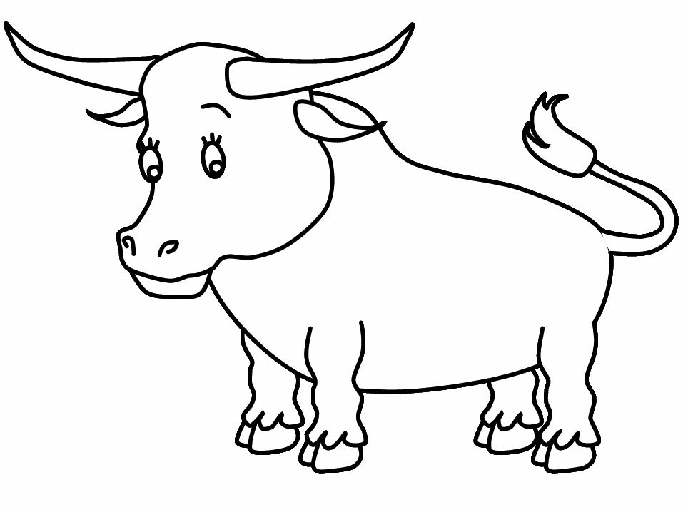 Coloring page: Taurus (Animals) #13787 - Free Printable Coloring Pages