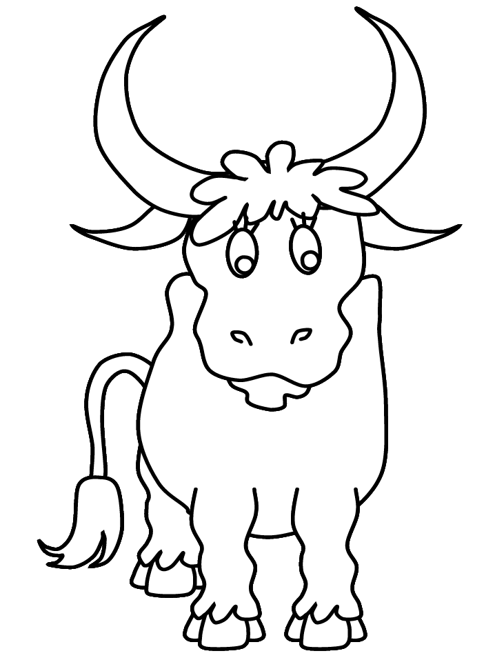 Coloring page: Taurus (Animals) #13795 - Free Printable Coloring Pages