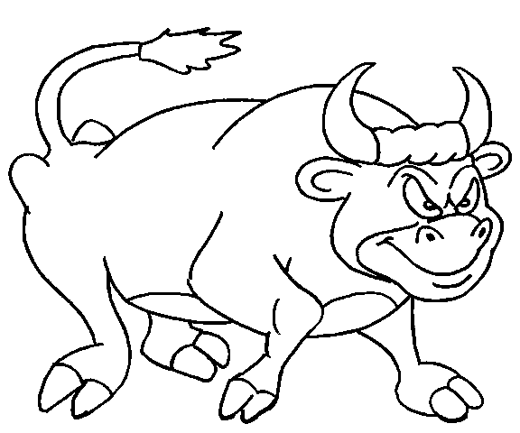 Coloring page: Taurus (Animals) #13799 - Free Printable Coloring Pages