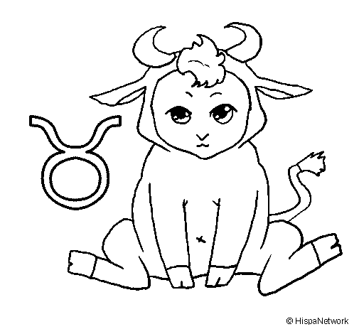 Coloring page: Taurus (Animals) #13809 - Free Printable Coloring Pages