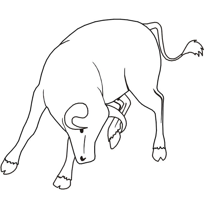 Coloring page: Taurus (Animals) #13812 - Free Printable Coloring Pages