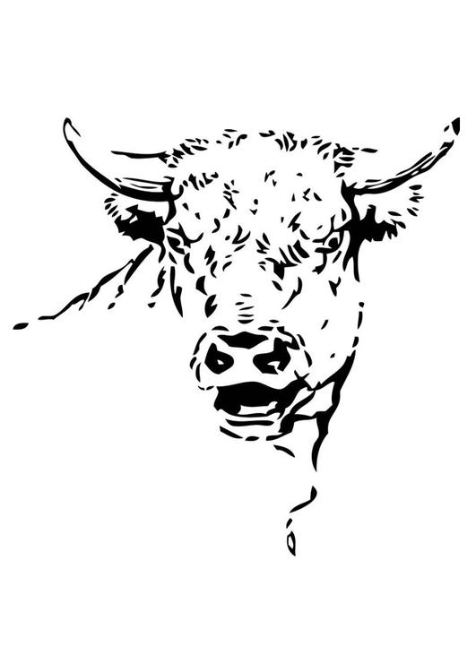 Coloring page: Taurus (Animals) #13821 - Free Printable Coloring Pages