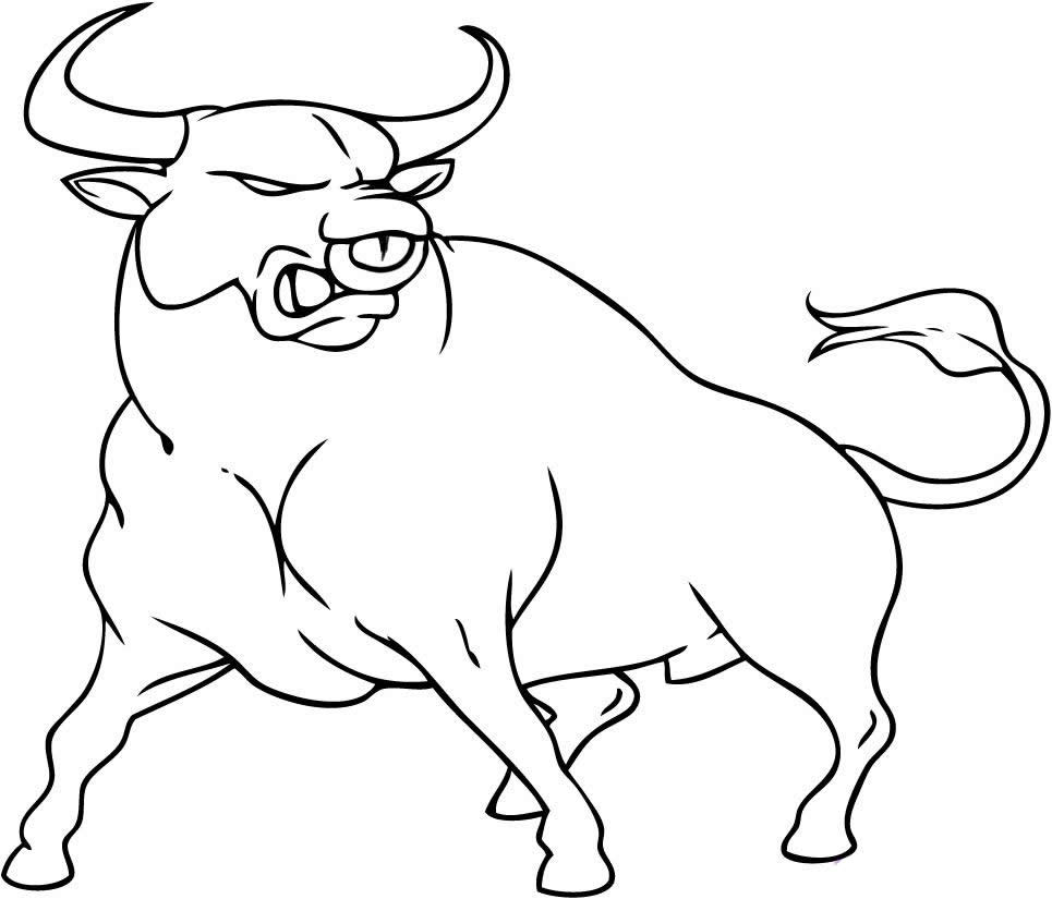 Coloring page: Taurus (Animals) #13873 - Free Printable Coloring Pages