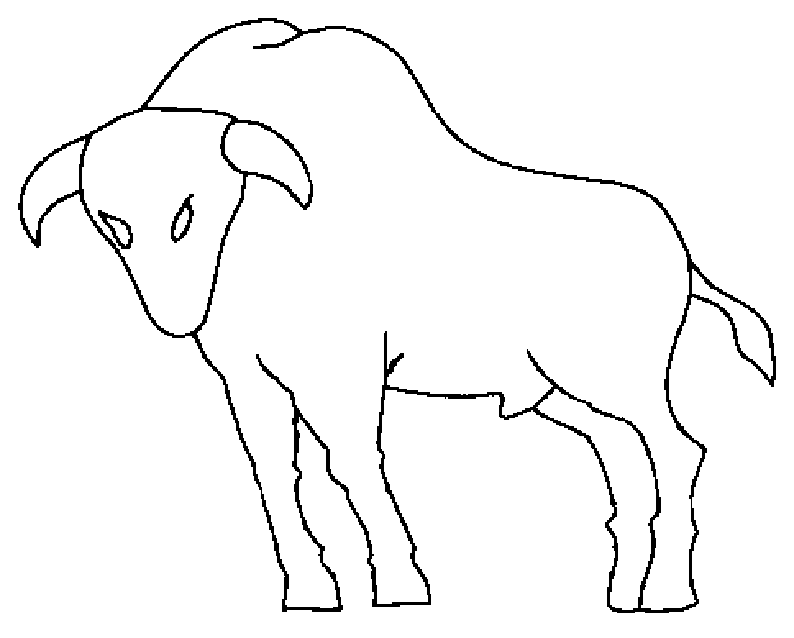 Coloring page: Taurus (Animals) #13910 - Free Printable Coloring Pages
