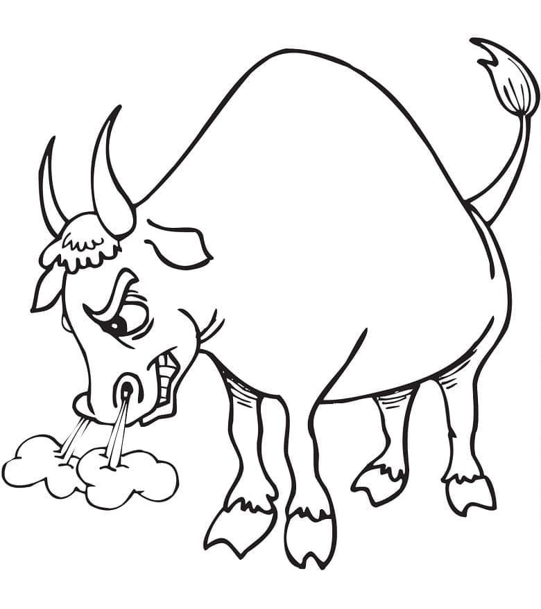 Free printable Taurus coloring page #188625 from Animals collection