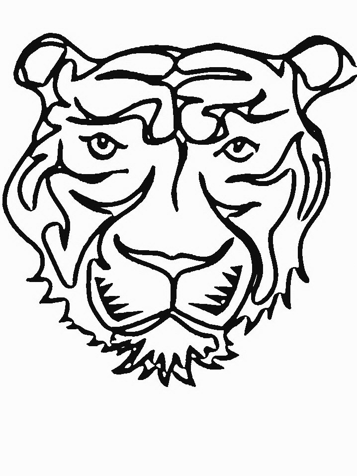 Coloring page: Tiger (Animals) #13628 - Free Printable Coloring Pages