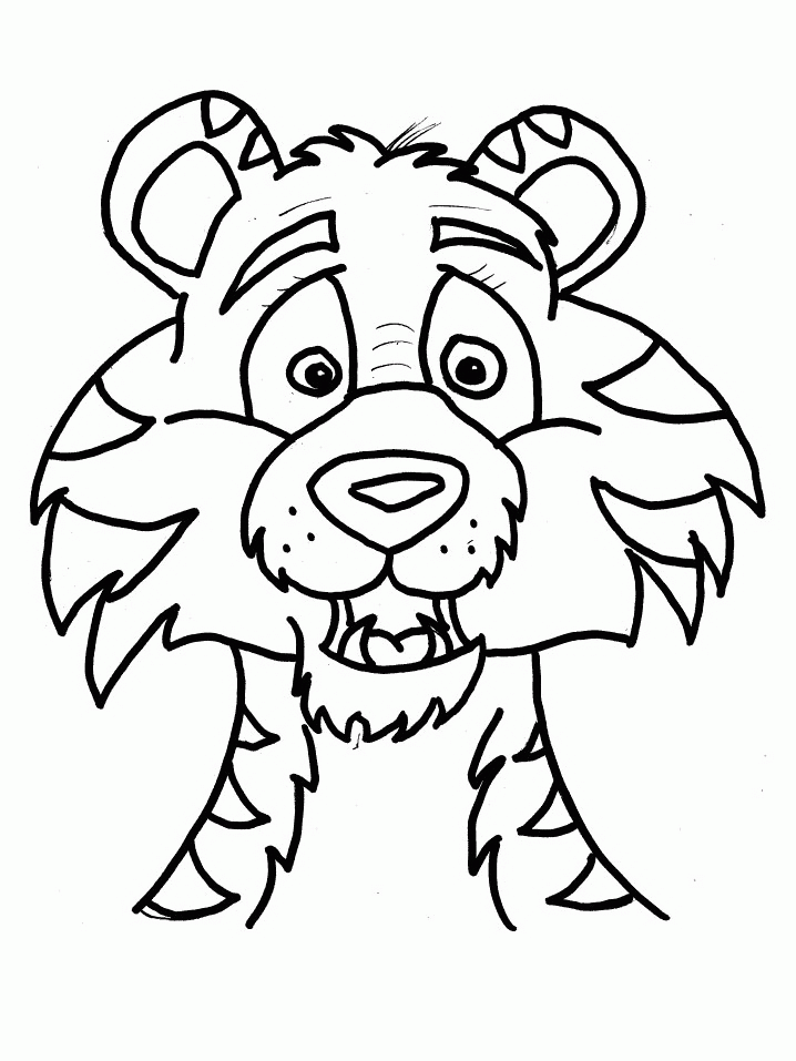 Coloring page: Tiger (Animals) #13653 - Free Printable Coloring Pages