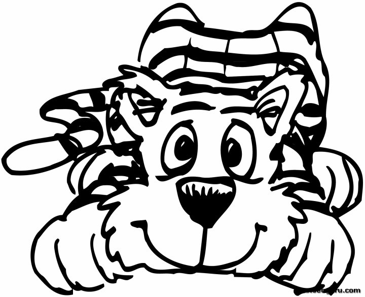 Coloring page: Tiger (Animals) #13694 - Free Printable Coloring Pages