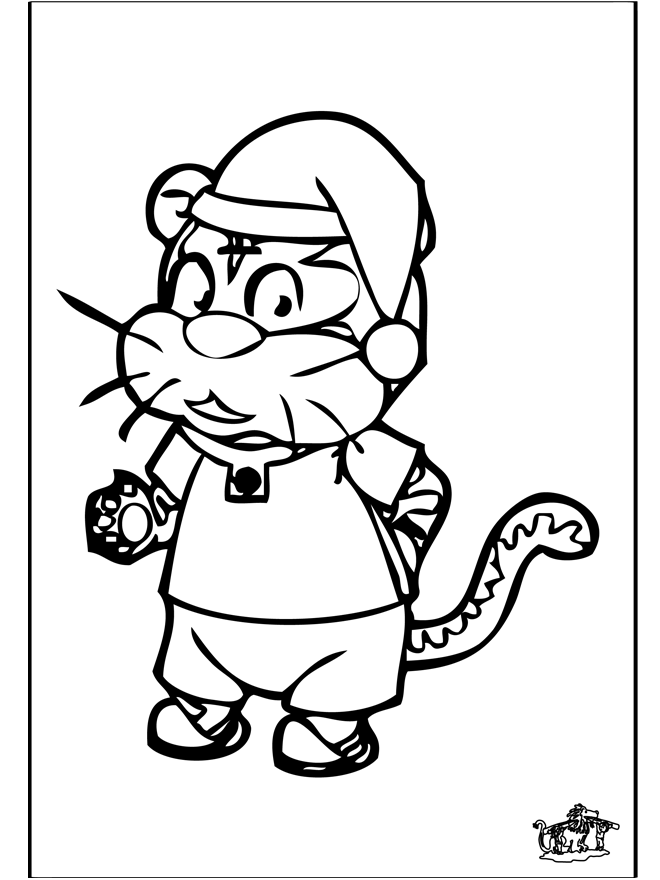 Coloring page: Tiger (Animals) #13703 - Free Printable Coloring Pages
