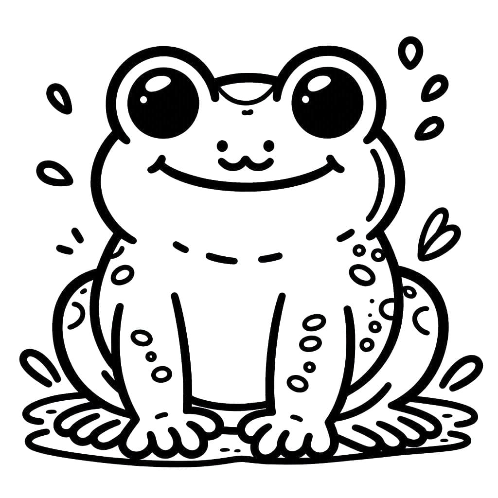Free printable Toad coloring page #218489 from Animals collection Free printable Toad coloring page #218489 from Animals collection