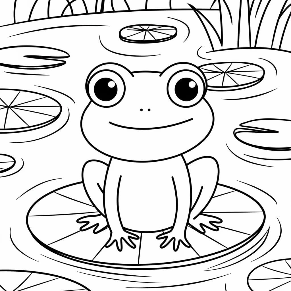 Free printable Toad coloring page #218491 from Animals collection