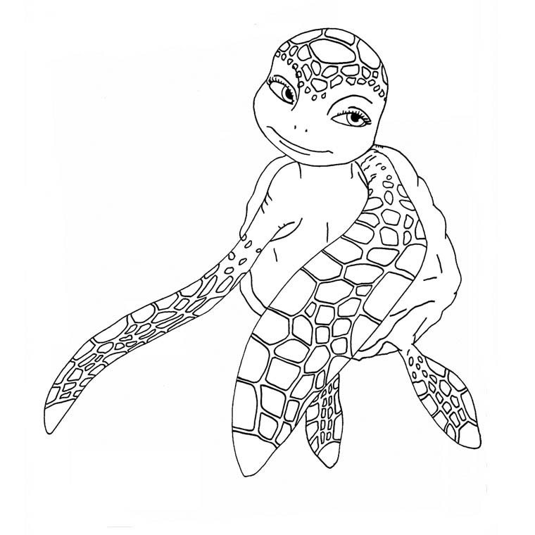 Coloring page: Tortoise (Animals) #13395 - Free Printable Coloring Pages
