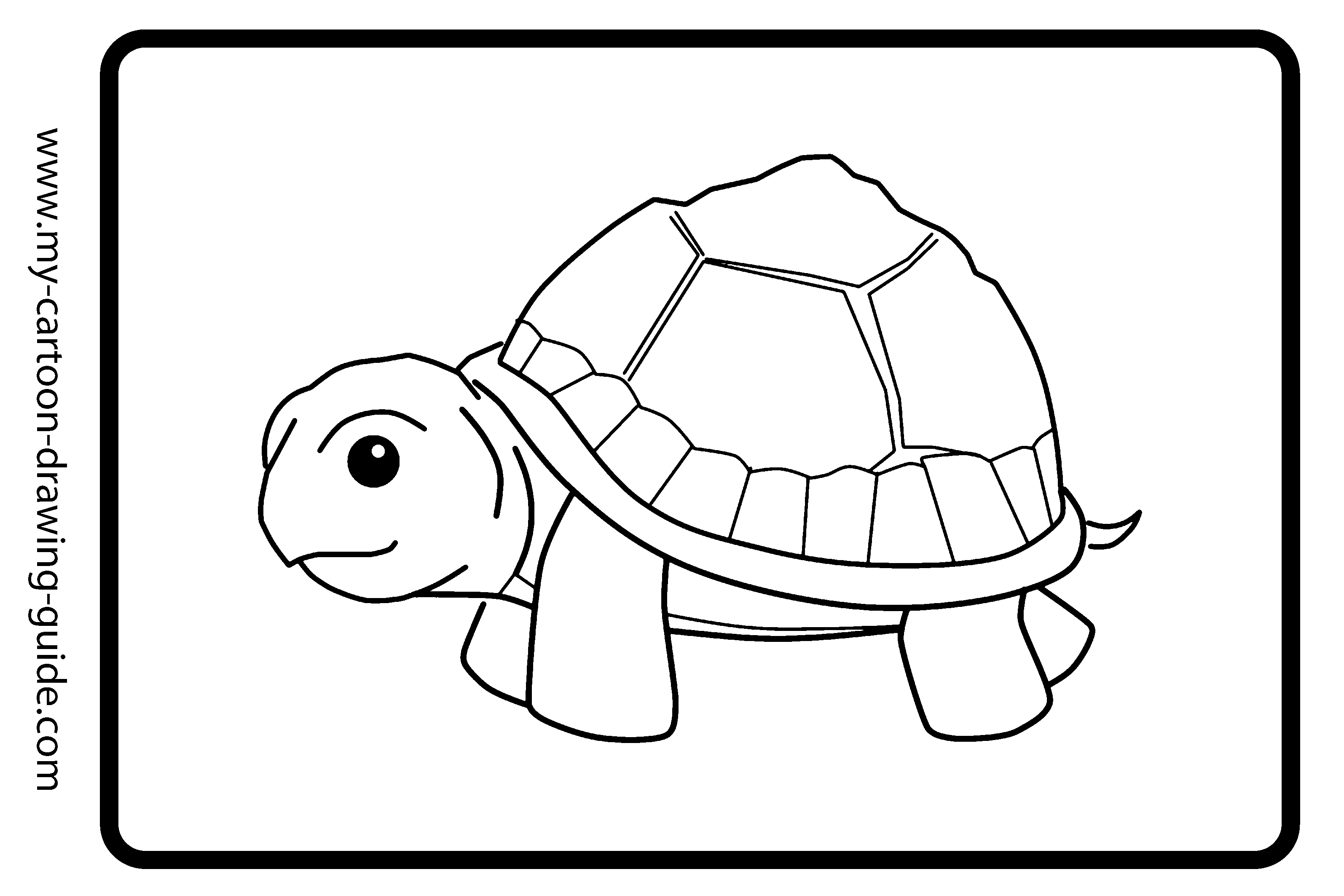 Coloring page: Tortoise (Animals) #13466 - Free Printable Coloring Pages