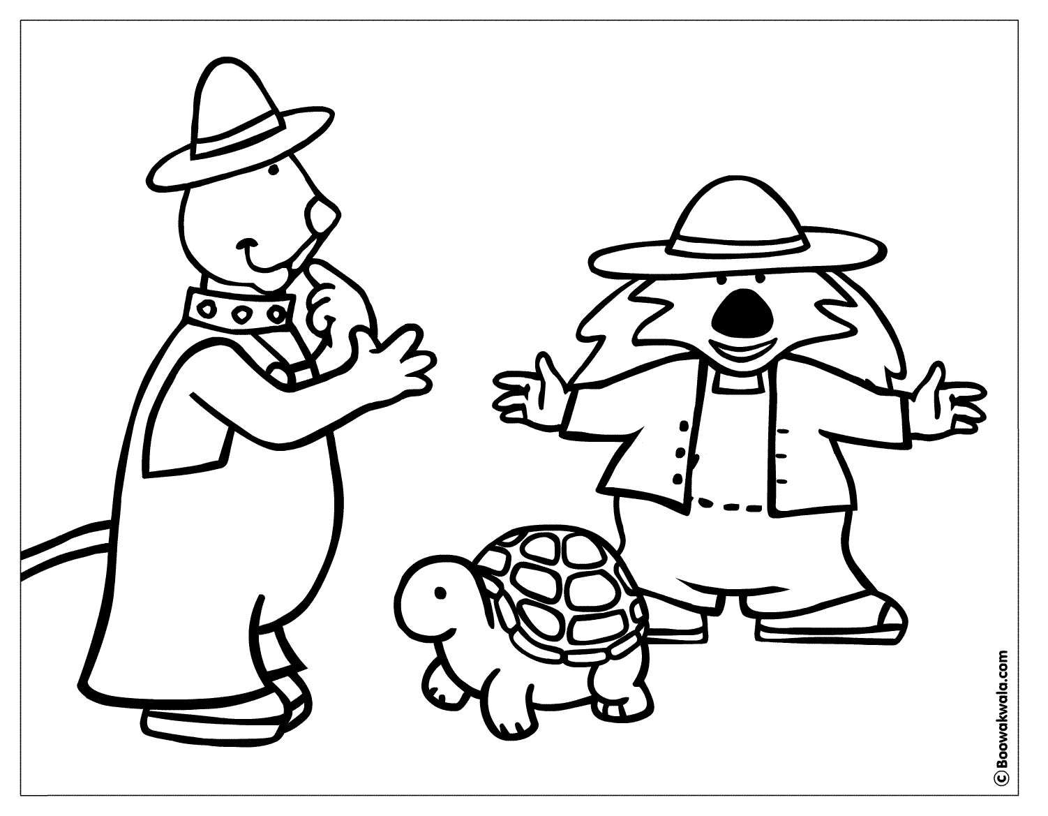 Coloring page: Tortoise (Animals) #13471 - Free Printable Coloring Pages