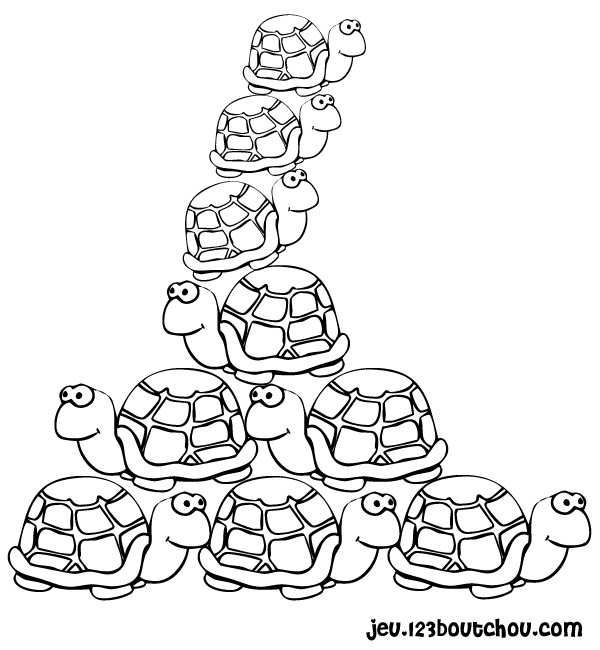 Coloring page: Tortoise (Animals) #13481 - Free Printable Coloring Pages