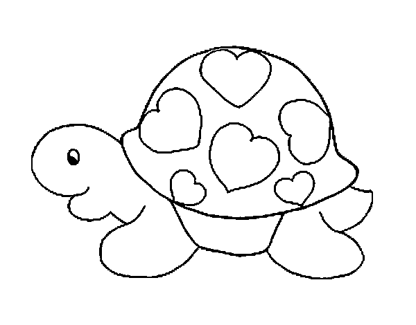 Coloring page: Tortoise (Animals) #13554 - Free Printable Coloring Pages