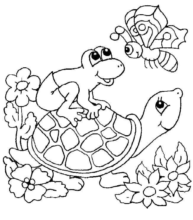 Free printable Tortoise coloring page #180103 from Animals collection