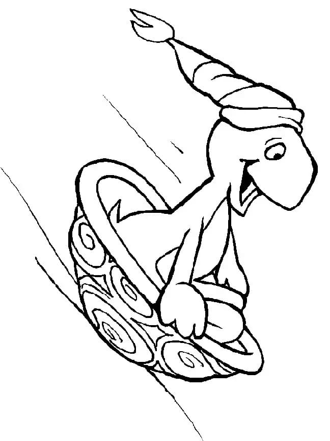 Free printable Tortoise coloring page #180109 from Animals collection