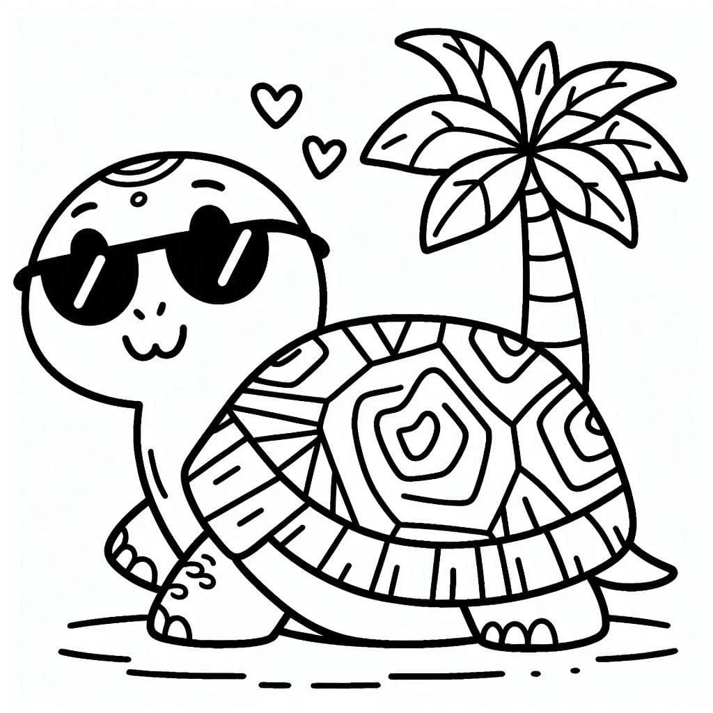 Free printable Tortoise coloring page #217131 from Animals collection