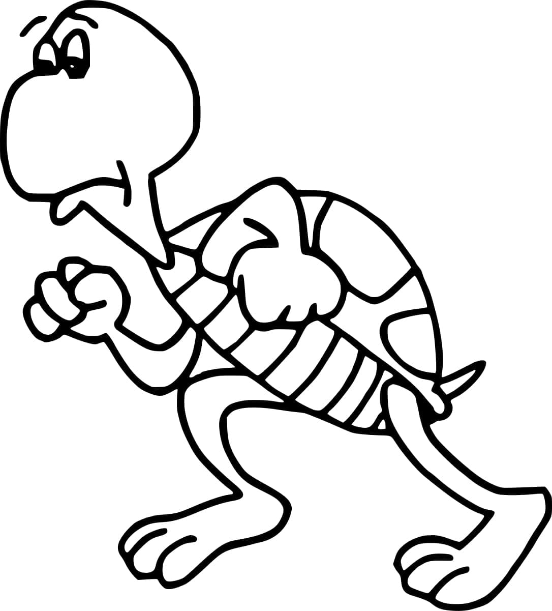 Free printable Tortoise coloring page #217146 from Animals collection