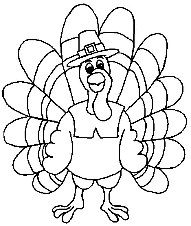 Coloring page: Turkey (Animals) #5295 - Free Printable Coloring Pages